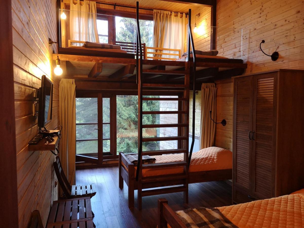 Pinus Villas Lodge With Private Jacuzzi & Phyto-Sauna Retreat Zheleznitsa Exteriör bild