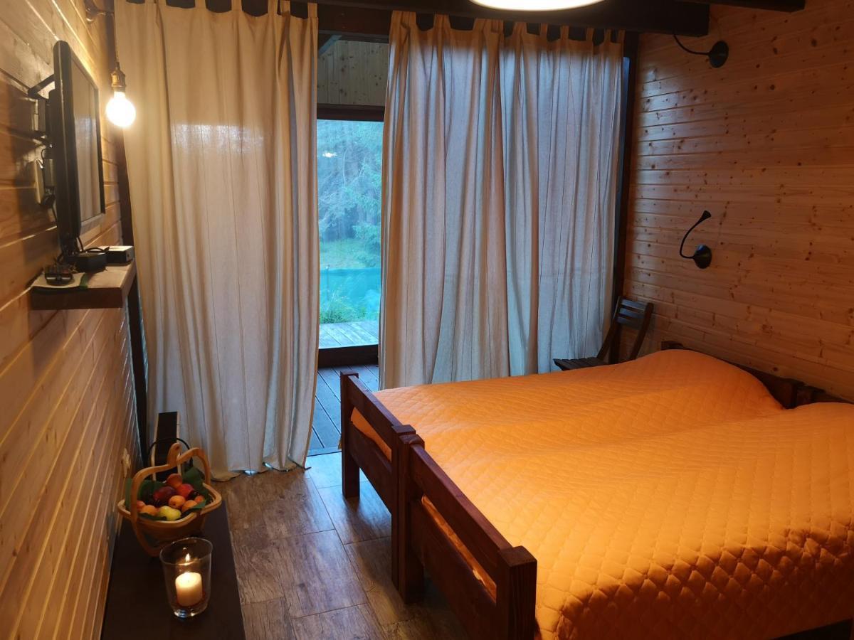 Pinus Villas Lodge With Private Jacuzzi & Phyto-Sauna Retreat Zheleznitsa Exteriör bild