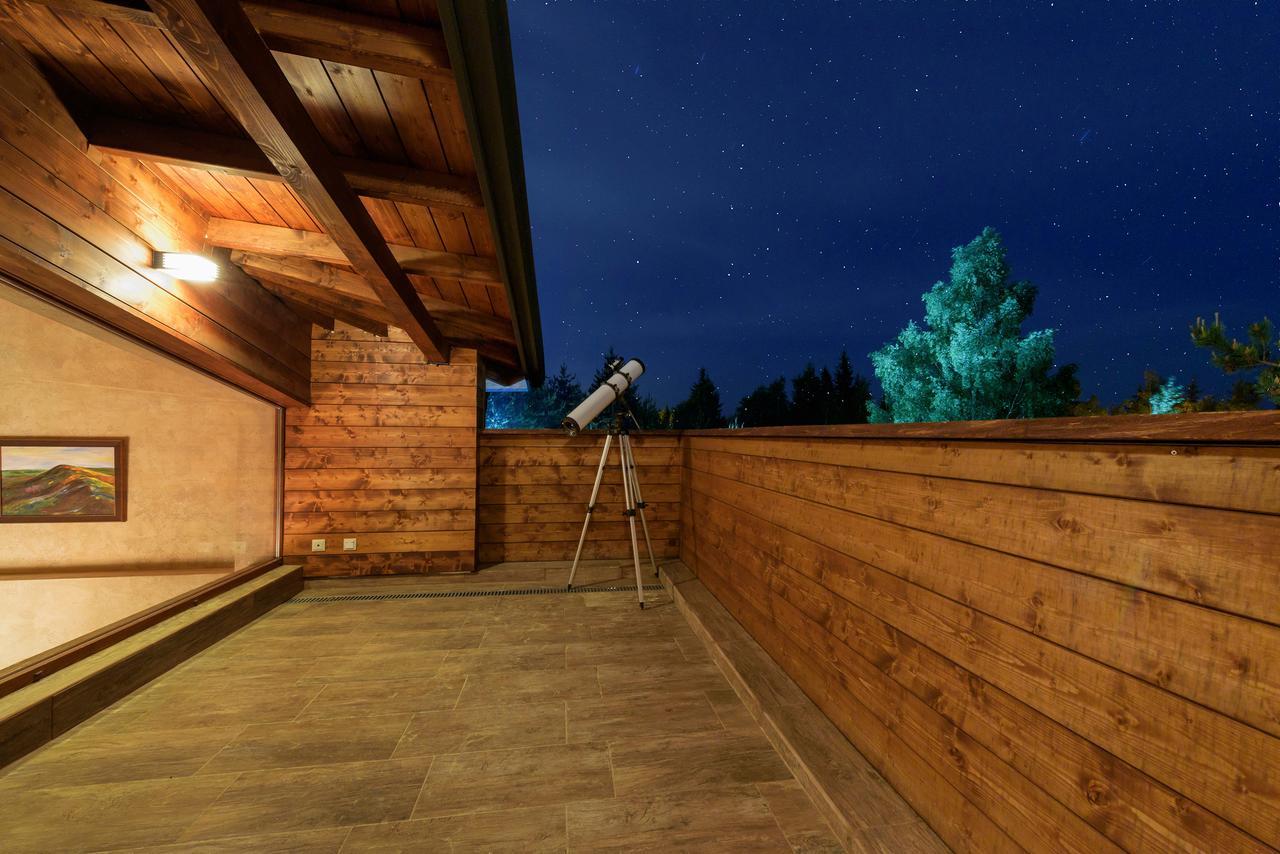 Pinus Villas Lodge With Private Jacuzzi & Phyto-Sauna Retreat Zheleznitsa Exteriör bild