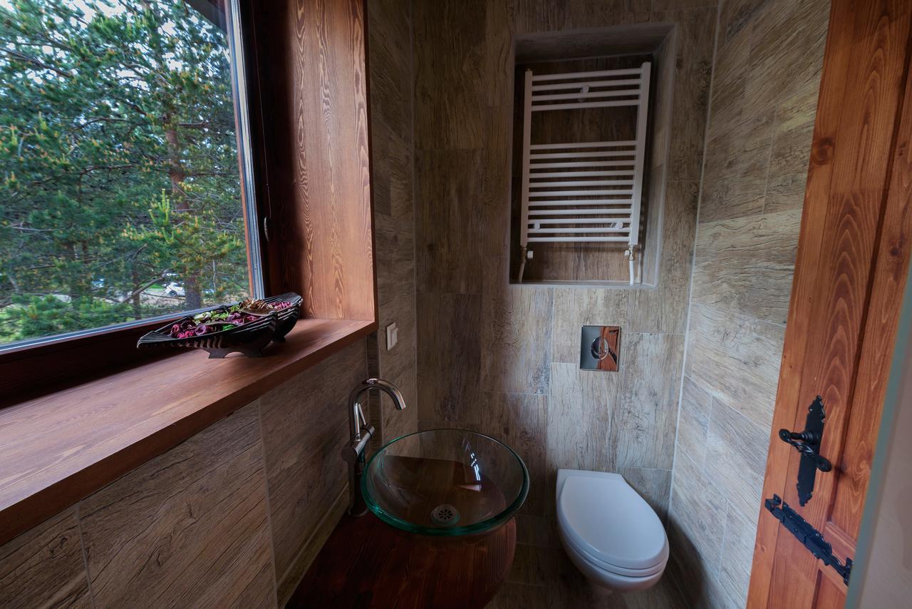 Pinus Villas Lodge With Private Jacuzzi & Phyto-Sauna Retreat Zheleznitsa Exteriör bild