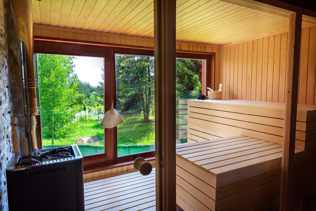 Pinus Villas Lodge With Private Jacuzzi & Phyto-Sauna Retreat Zheleznitsa Exteriör bild